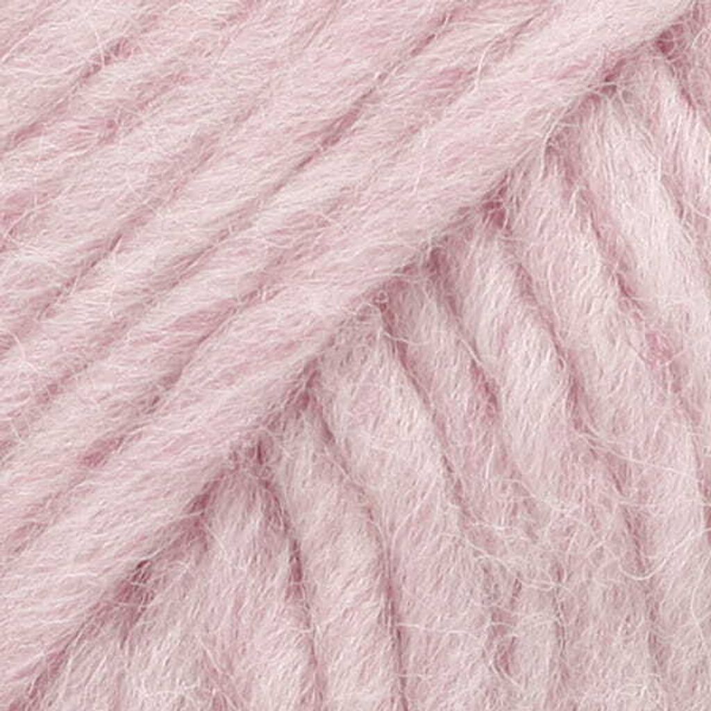 Drops Snow Wolle Pastellrosa Uni, 100% Wolle, 50g/50m, Produktbild 
