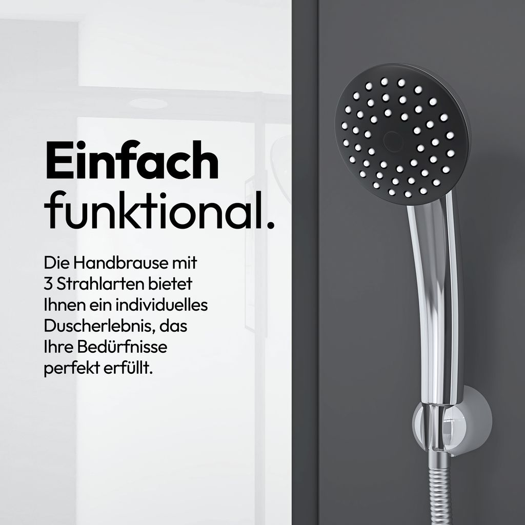 Dusche Komplett MARWELL Komplettdusche Fertigdusche Factory Produktbild 2