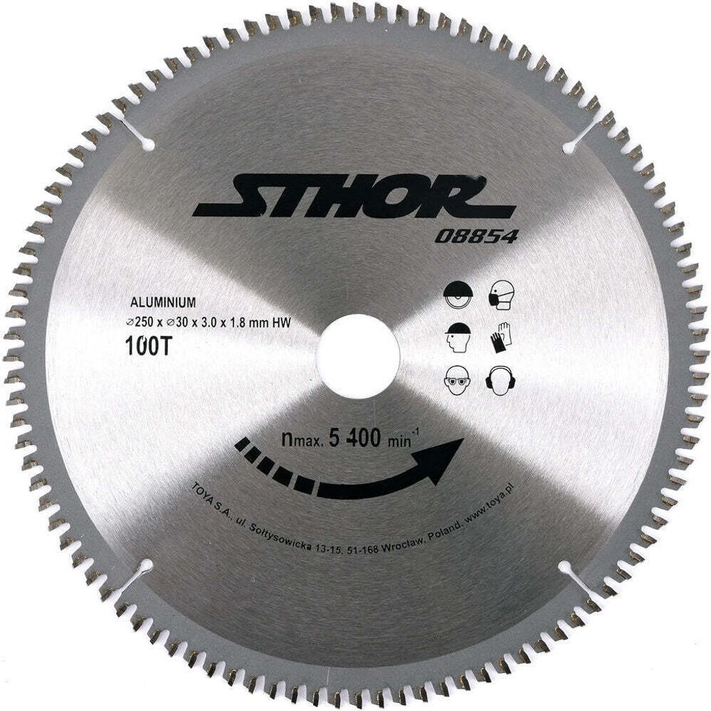 Kotouč na hliník 250 x 30 mm 100z Obrázek produktu 