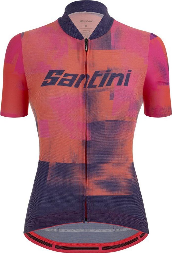 Santini Forza Kurzarm-radtrikot Rot,Lila XL Frau Rot,Lila XL