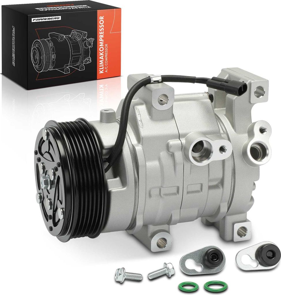 Frankberg 1x Klimakompressor für Fiat Doblo Opel Corsa Peugeot Suzuki Swift