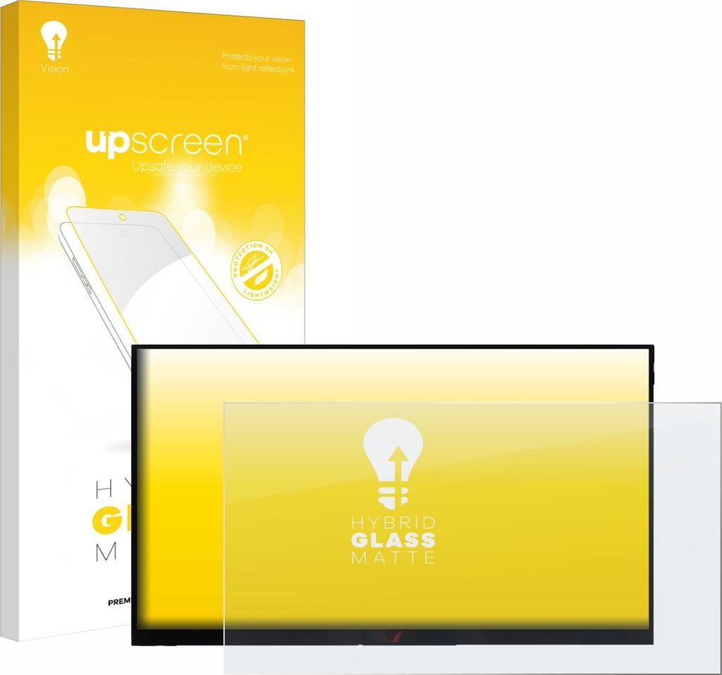 upscreen Entspiegelungs Schutzglas für Verbatim PMT-15 Schutzfolie Panzer Folie Glas Display Schutz matt