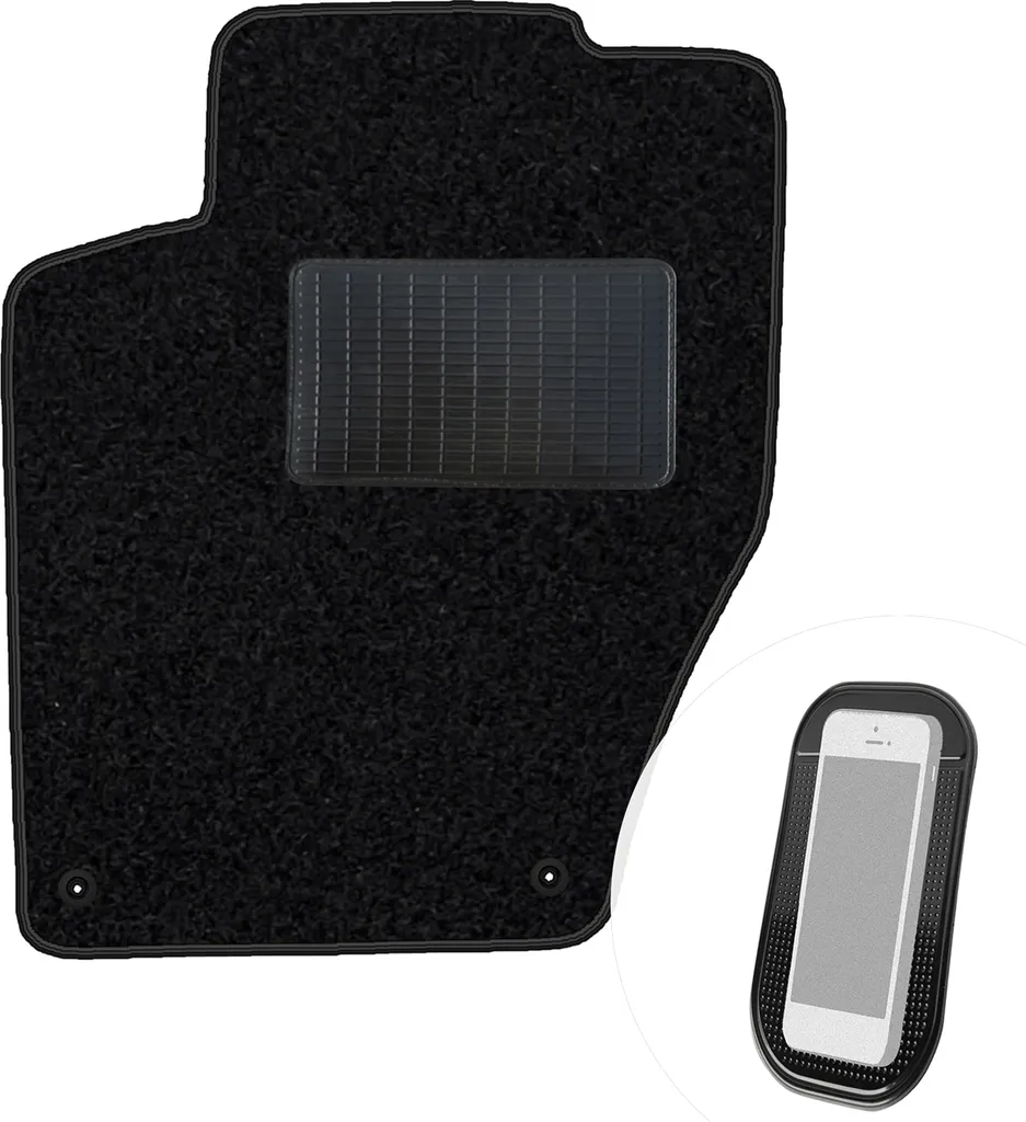 Tappetino Lato Conducente Citroen DS4 e C4 II - Velluto Nero Premium