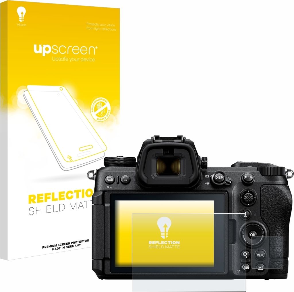 upscreen Schutzfolie für Nikon Z6 III Displayschutz Displayschutzfolie Folie Matt Entspiegelungsfolie
