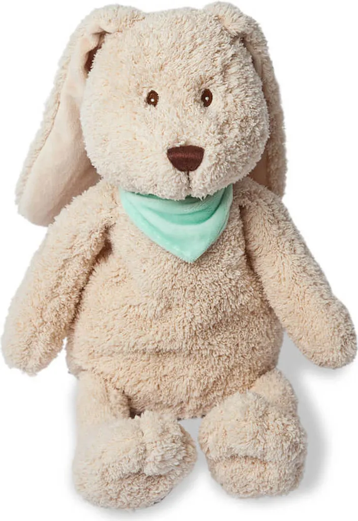 Doudou chauffant Lapin Papa assis BK - Bouillotte noyaux de cerise
