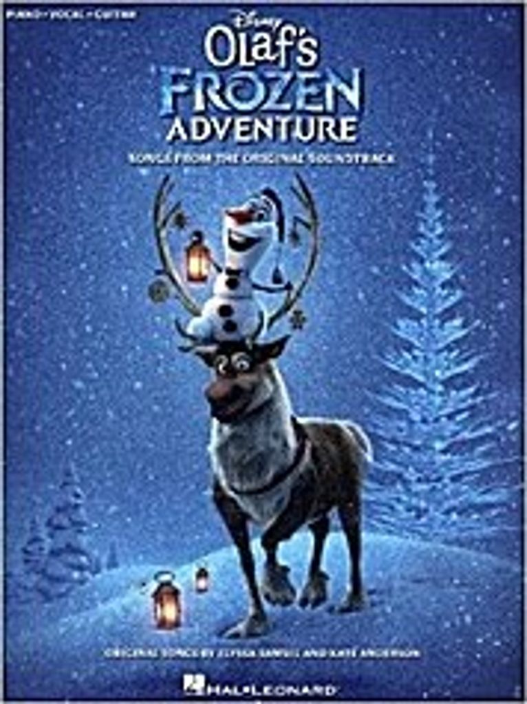 Disney Olaf's Frozen Adventure, für Klavier, Gesang und Gitarre