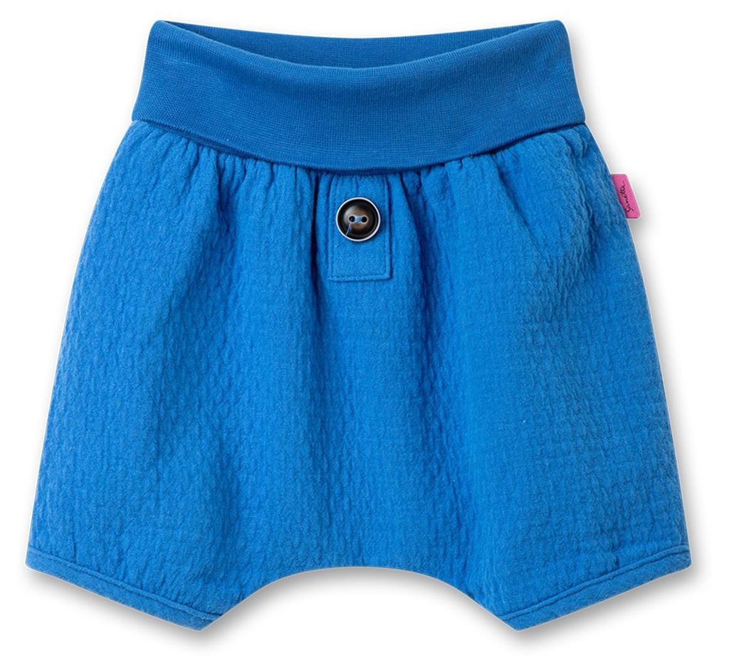 Sanetta Pure Baby-Shorts blau 62