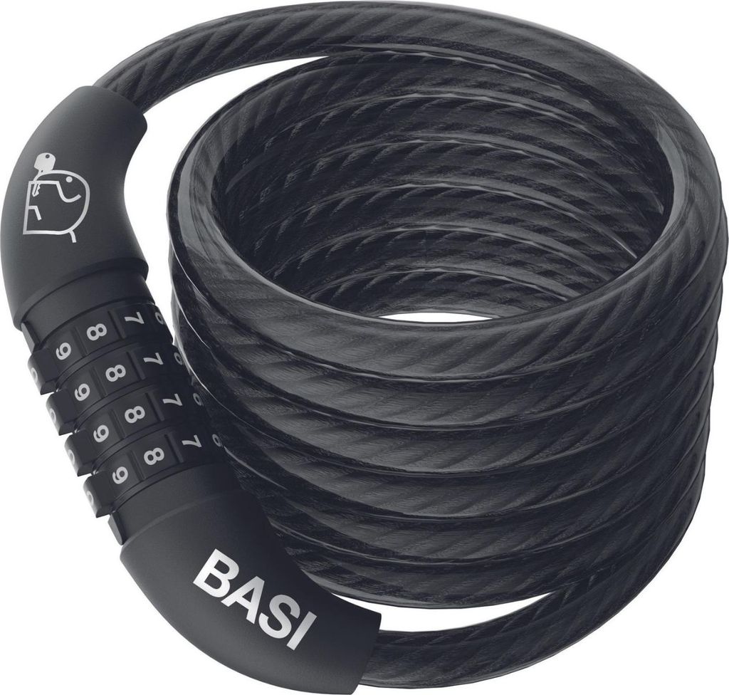 BASI - Zweirad-Spiralschloss - ZR 303 - Spiralkabel - Produktbild 