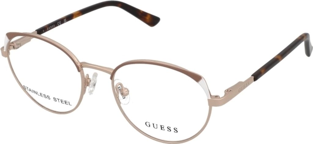 Guess GU8273 Shiny pale gold 47/17/135 TEEN Brillen