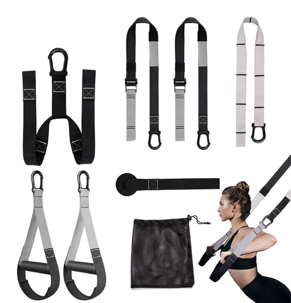 INF Suspension Trainer Set Aufhängeset ABS und Polyester 104cm Zuhause