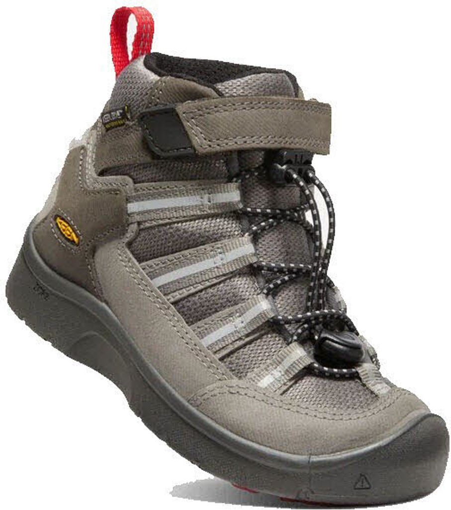 KEEN HIKEPORT 2 SPORT MID WP C-MAGNET/CHILI P SCHUHE KINDER grau 29