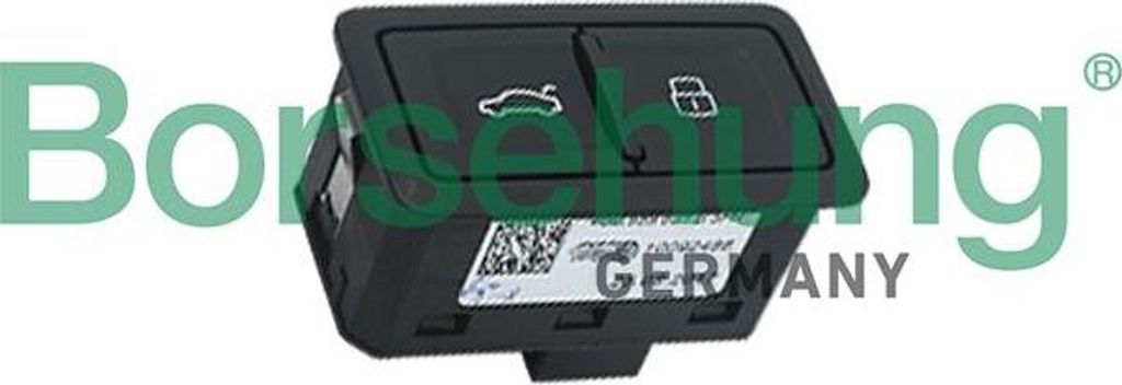 Borsehung B18090 Schalter, Heckklappenschloss OE 4G0959831B kompatibel mit A6 4G, A7 4G, A8 4H, Q3