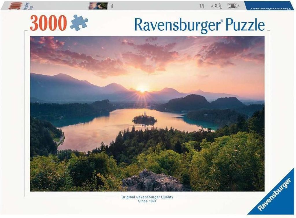 Puzzle 3000 Jezioro Bled Słowenia Zdjęcie produktu 