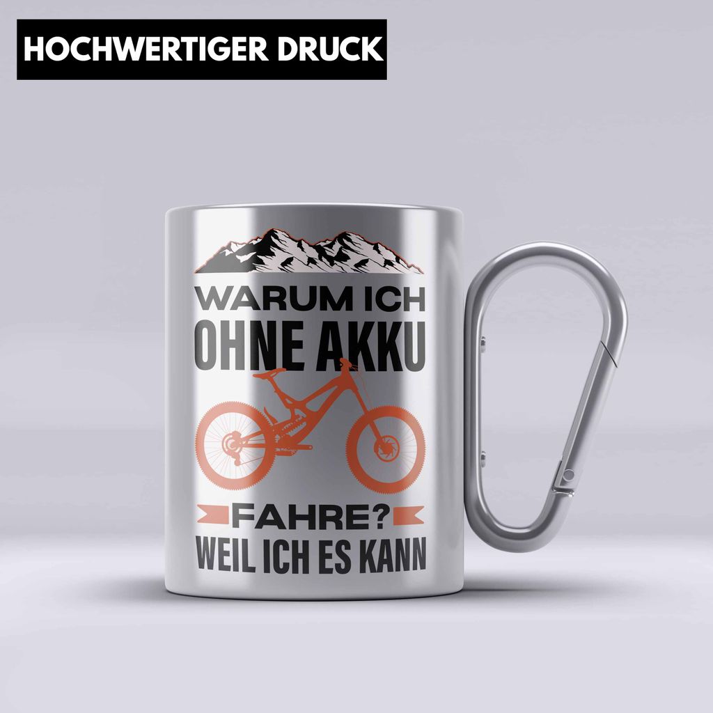 Fahrradfahrer Tasse – Lustige Geschenkidee Für Radfahrer, Spülmaschinenfest, Beidseitig Bedruckt