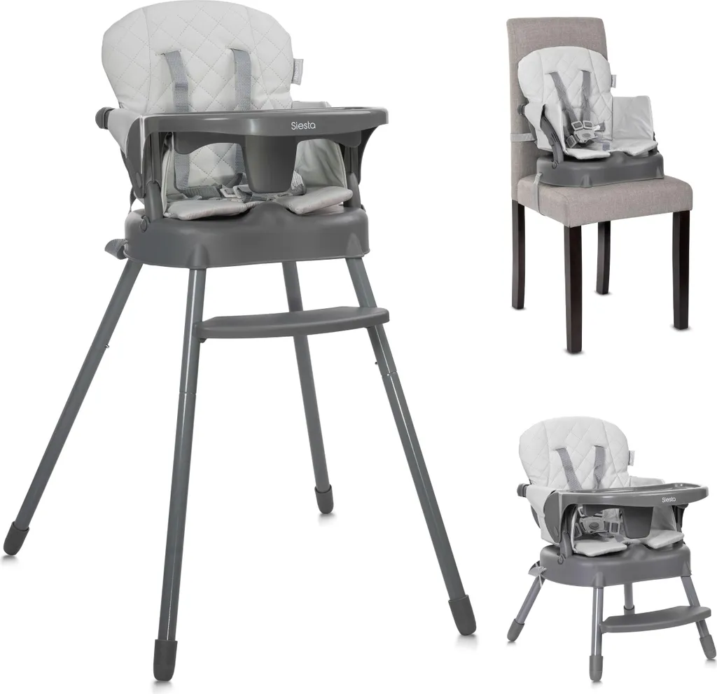 Recensione Lorelli Siesta 3 in 1: Il Seggiolone Grigio Multifunzione