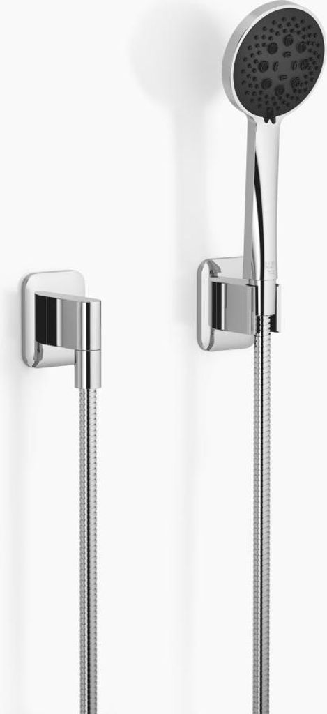 Dornbracht LISSÉ Schlauchbrausegarnitur mit Einzelrosetten, flowReduce, 27803845-000010
