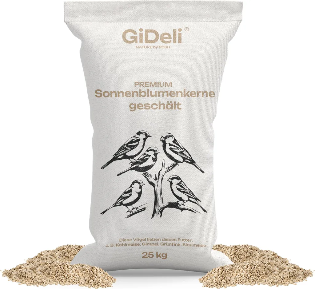 OFFERTA 25kg Semi Girasole Sgusciati GiDeli - Prezzo Stock