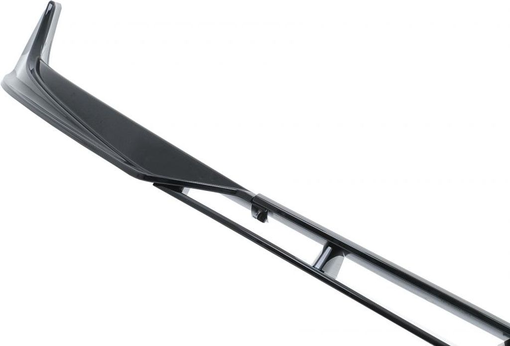 Stoßstangen Spoilerlippe Erweiterung für Tesla Model 3 2017-2022 Glänzend Schwarz.