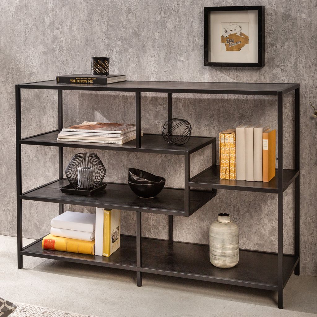 riess-ambiente Industrial Bücherregal SLIM LINE 114cm Esche Produktbild 