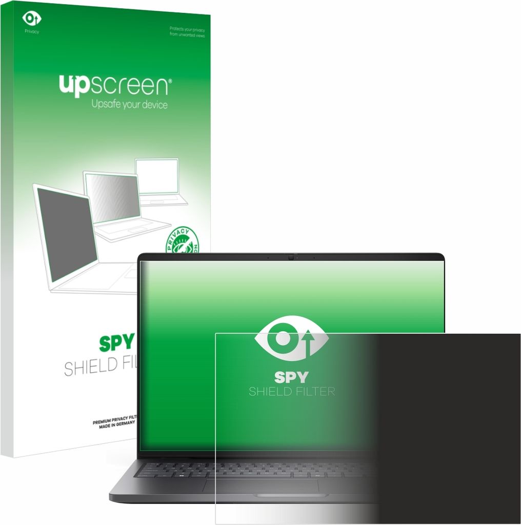 upscreen Blickschutzfilter für Dell Pro 16 PC16250 Anti-Spy Privacy Filter Sichtschutz Blaulicht-Schutz