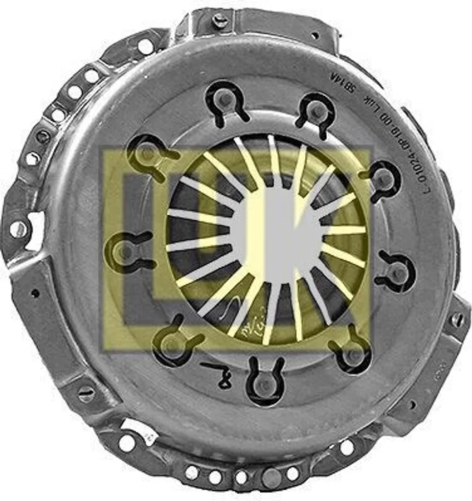 Plaque de pression d'embrayage LUK 124 0361 10 pour moteur robuste
