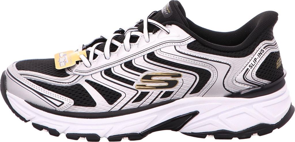 Skechers Sneaker Low Herren 32313336343330 Silber 44 EU