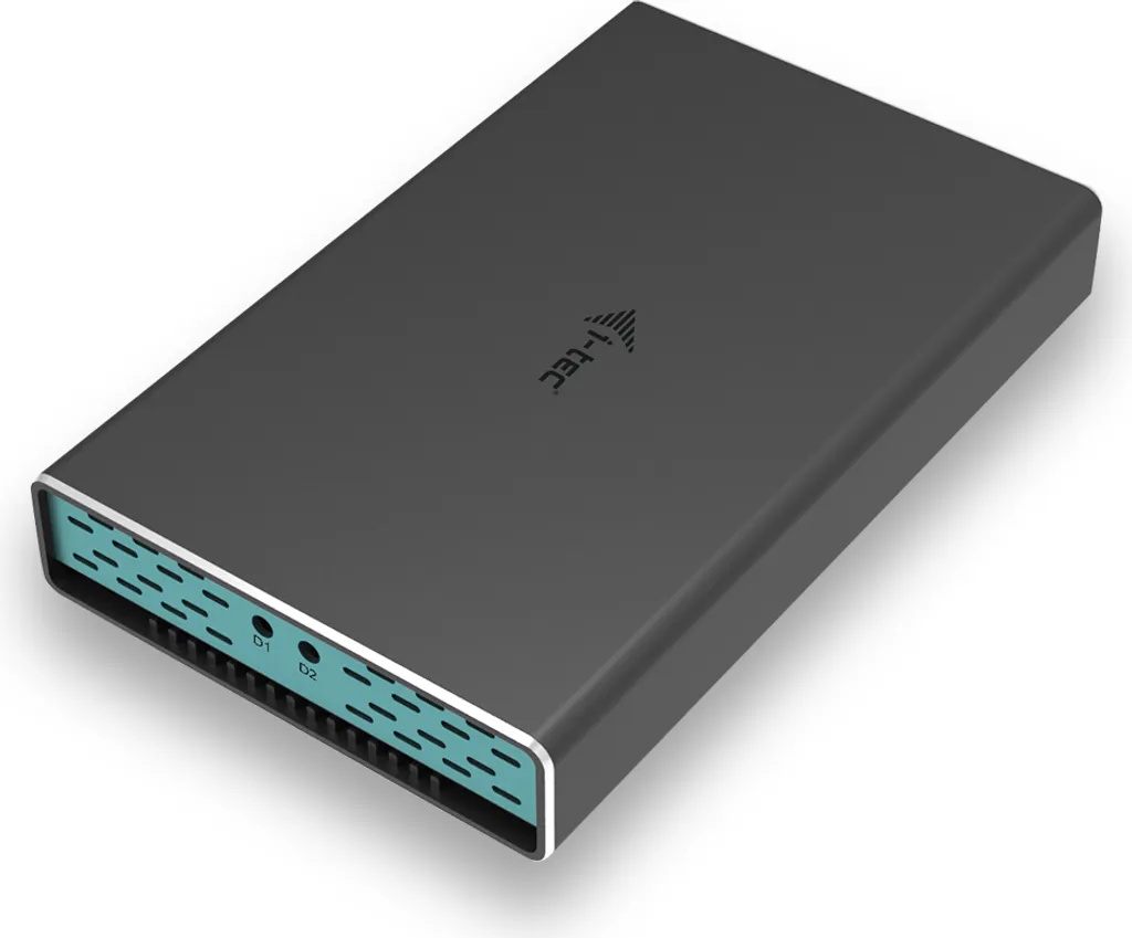 Box Esterno i-tec MySafe M.2 RAID: Dual SSD SATA USB 3.1 Gen 2