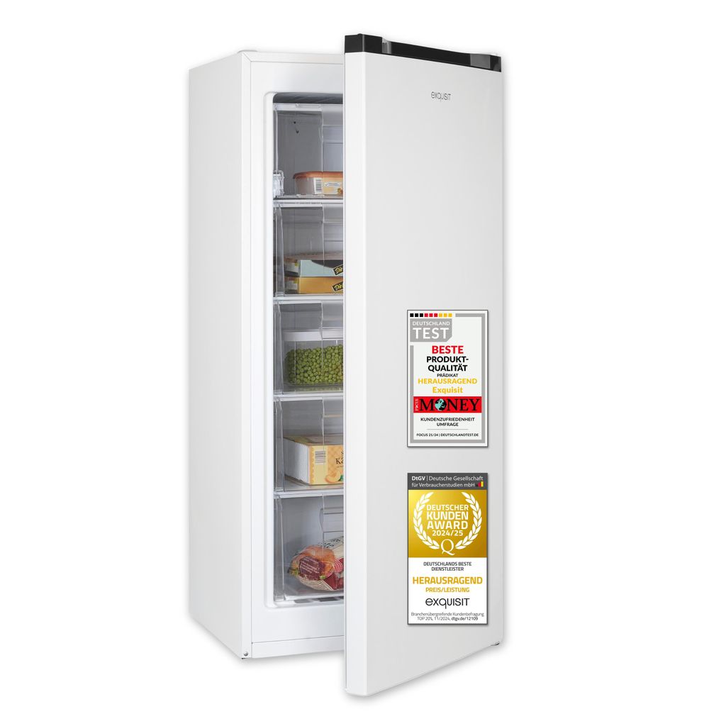 Exquisit Gefrierschrank, 145 Liter, Standgerät, Produktbild 