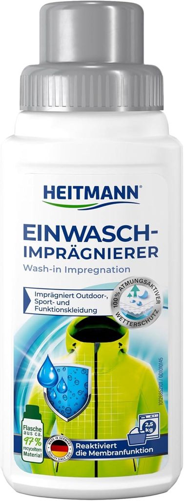 Einwasch-Imprägnierer 250ml imprägniert Outdoor Kleidung Produktbild 