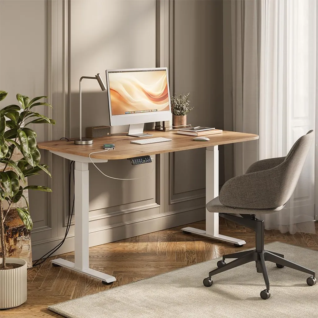 Bureau ergonomique électrique contre le mal de dos Vicco 140x80 cm