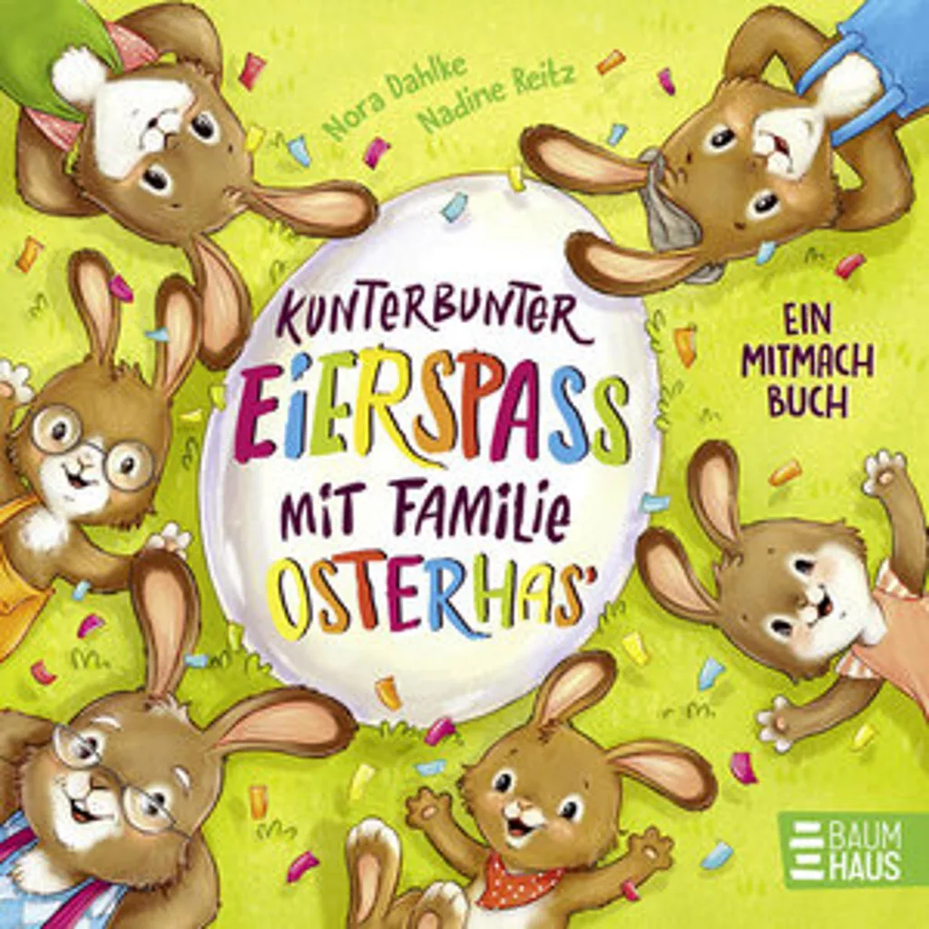 Album illustré de Pâques Kunterbunter Eierspaß pour les enfants