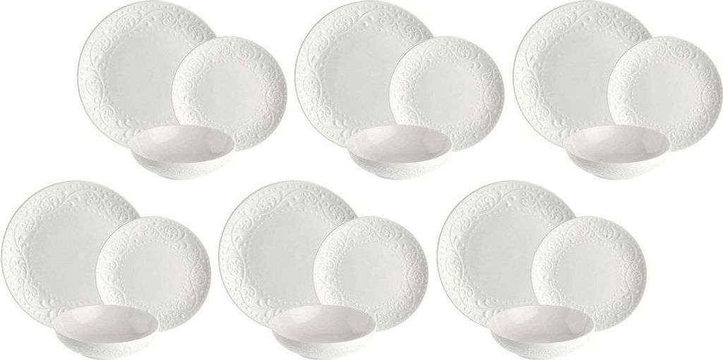 LA PORCELLANA BIANCA SOGNANTE Ta set (18 pc Zdjęcie produktu 