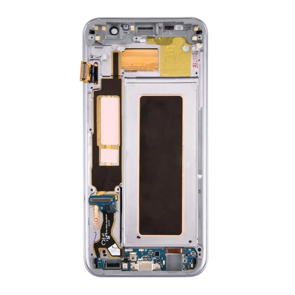 Écran Samsung Galaxy S7 Edge Argenté avec Vitre et LCD déjà assemblés - 3