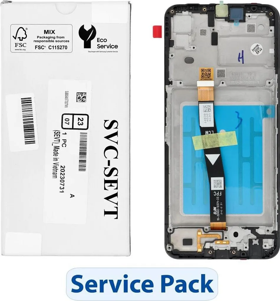 Bloc Écran Complet pour Samsung A22 5G A226B avec LCD et Vitre Tactile