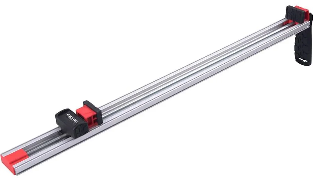 Rail de guidage Extol Premium en aluminium réglable de 0 à 900 mm
