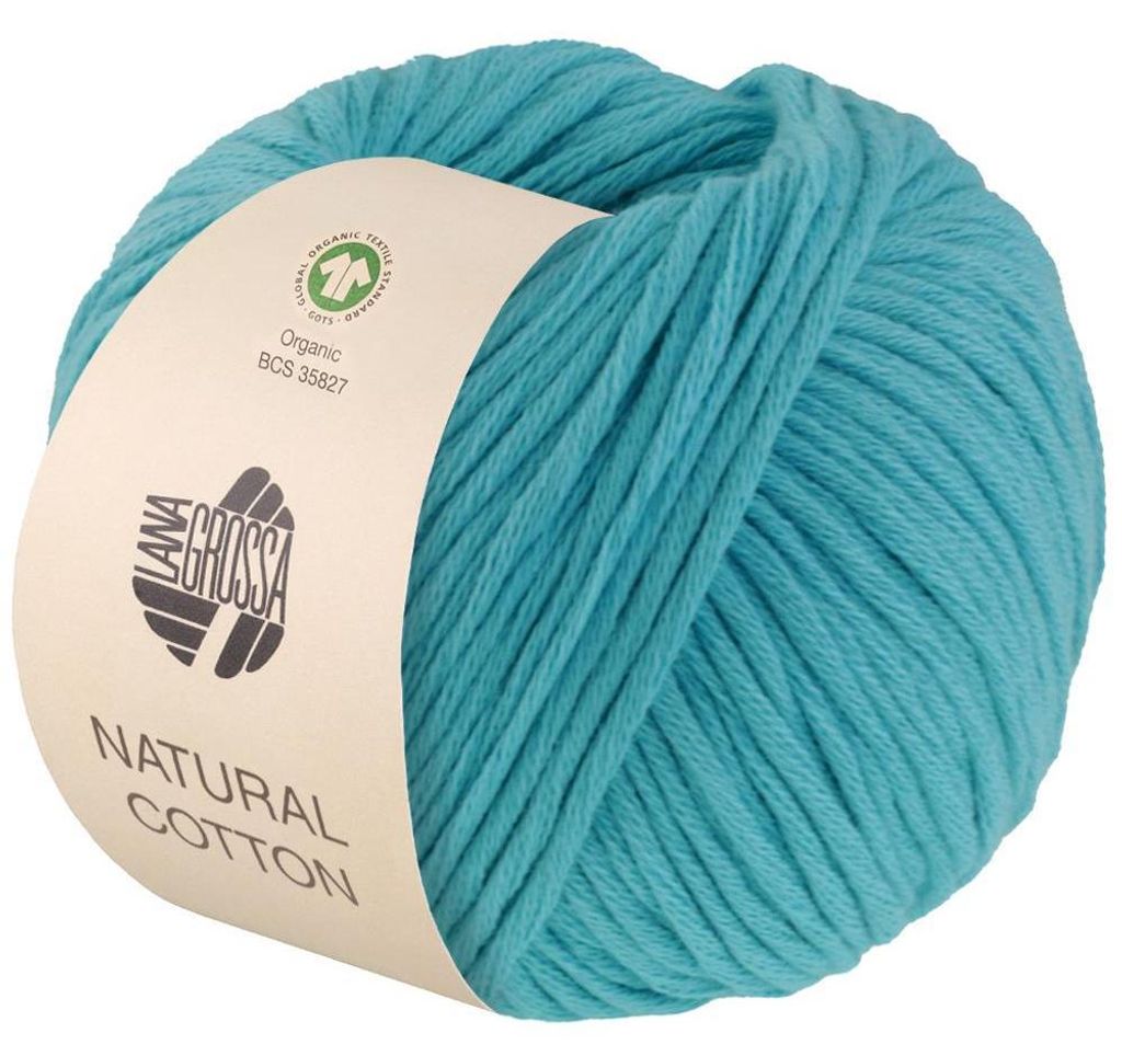 Lana Grossa - Natural Baumwolle GOTS 0016 türkis Produktbild 
