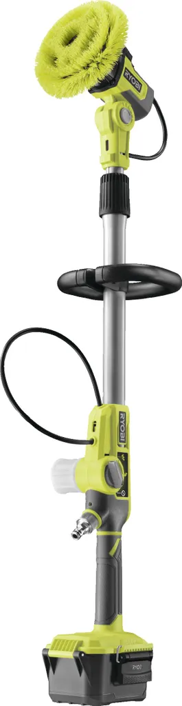 Laveuse de Surface Sans Fil Ryobi RWTS18-0 avec Manche Extensible 18V