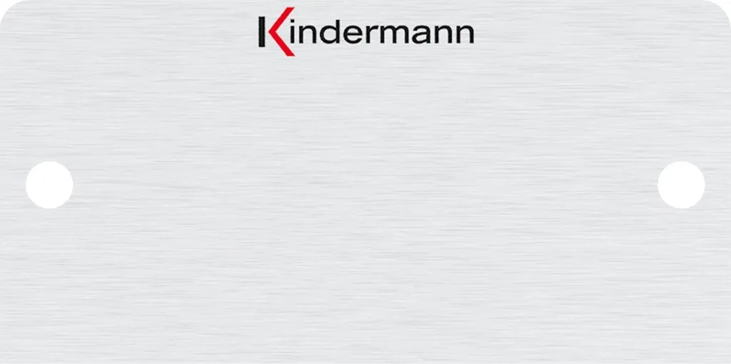 Obturateur de Prise 50x25mm Kindermann 7444-400 pour Plastron Mural