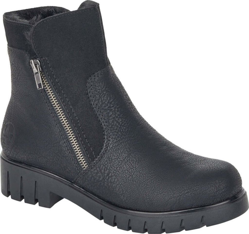 Rieker Damen Stiefeletten X2681-00 Farbe: Schwarz Größe: 39