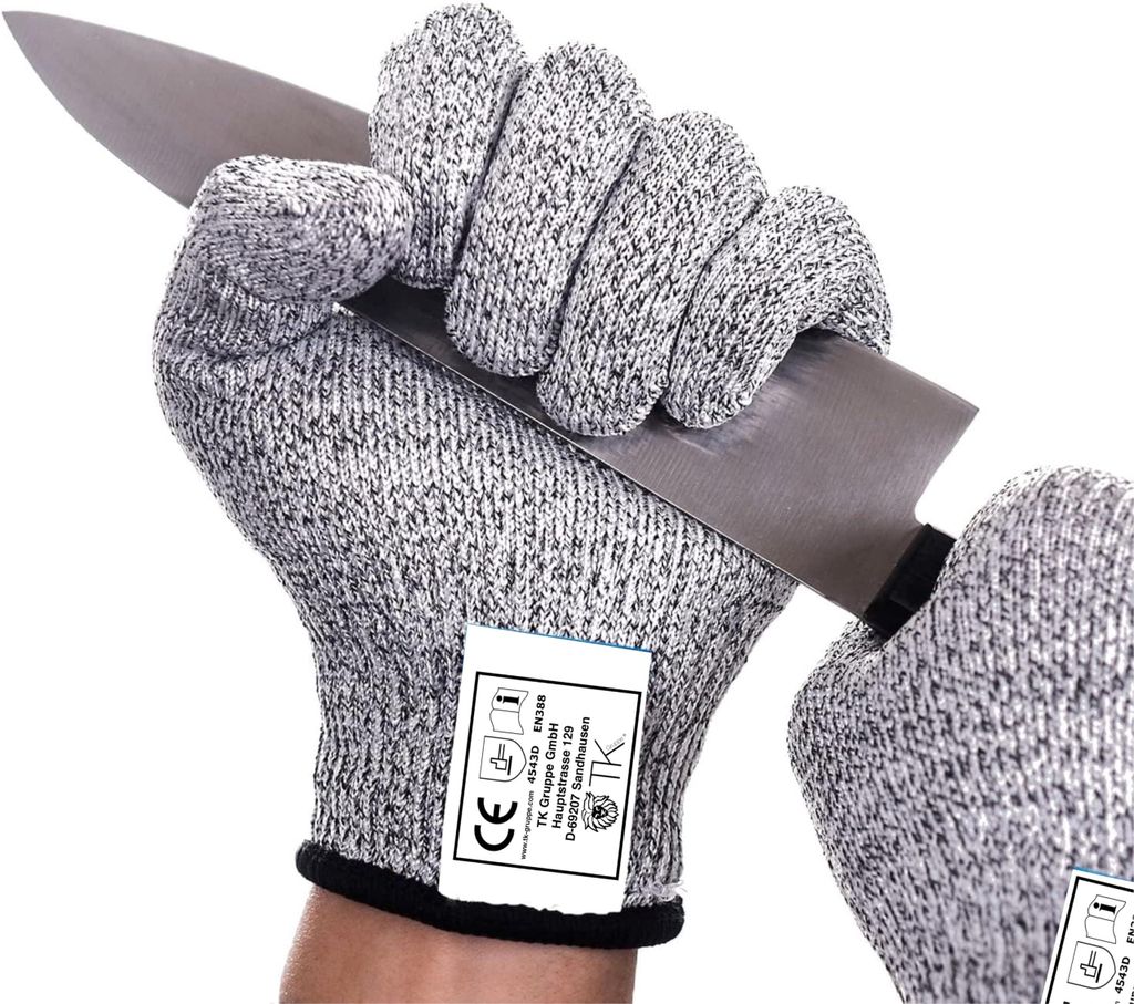 1 Paar Schnittschutzhandschuhe Unisex Gr. 10 Schnittfest EN Produktbild 