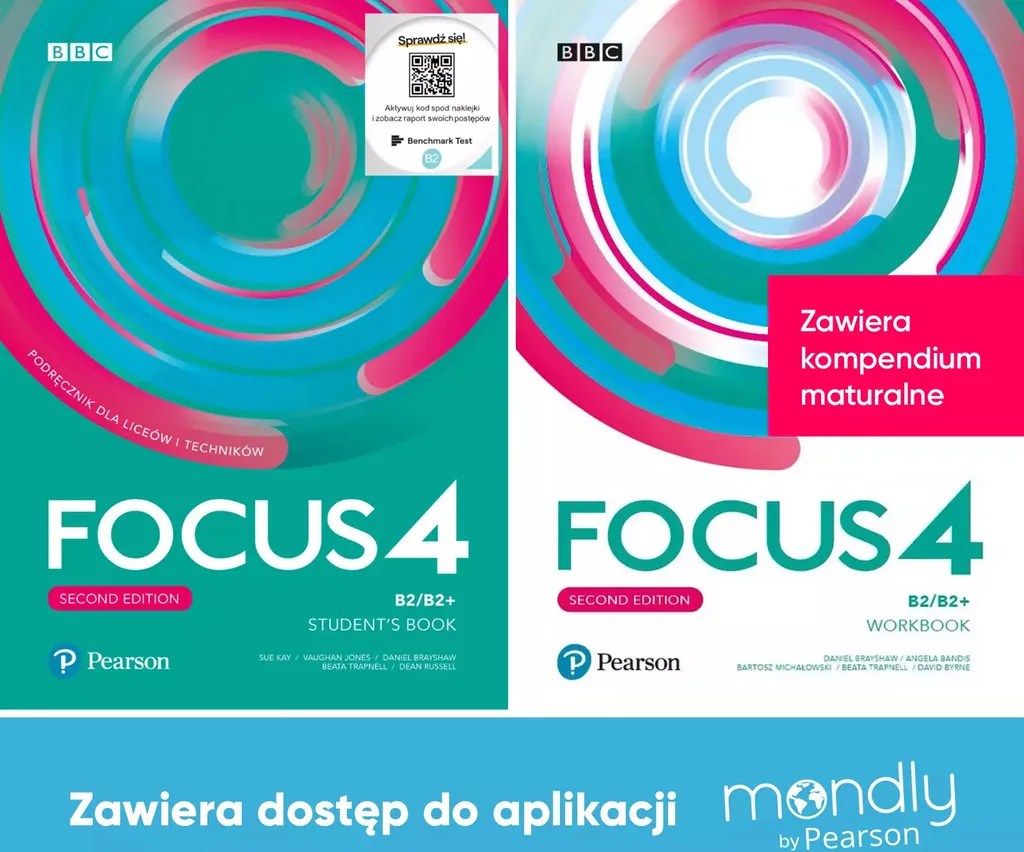 Focus 4 Workbook Second Edition avec exercices interactifs Mondly