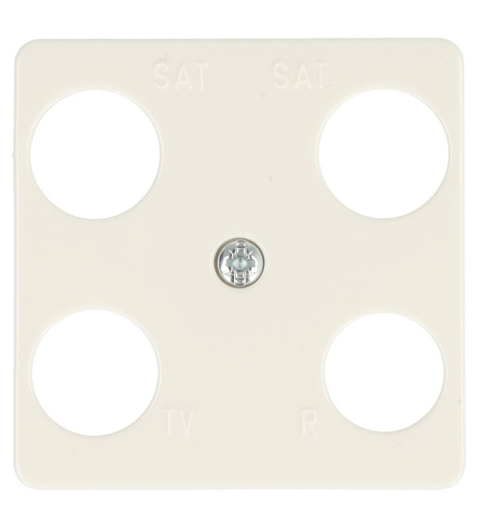 BUSCH-JAEGER Zentralplatte Ant.dose 3f Reflex SI aws glz