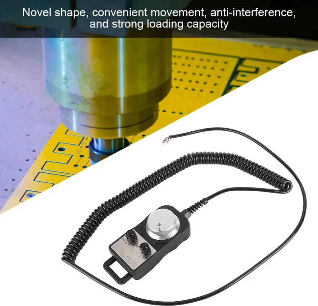 Volant électronique manuel CNC 5V pour commande numérique 4 axes - 6