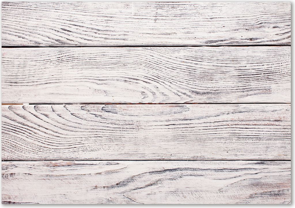 Tulup Leinwandbild - 100x70 cm - Wandkunst - Drucke auf Leinwand - Leinwanddruck - Sonstige - Beige - Holzwand