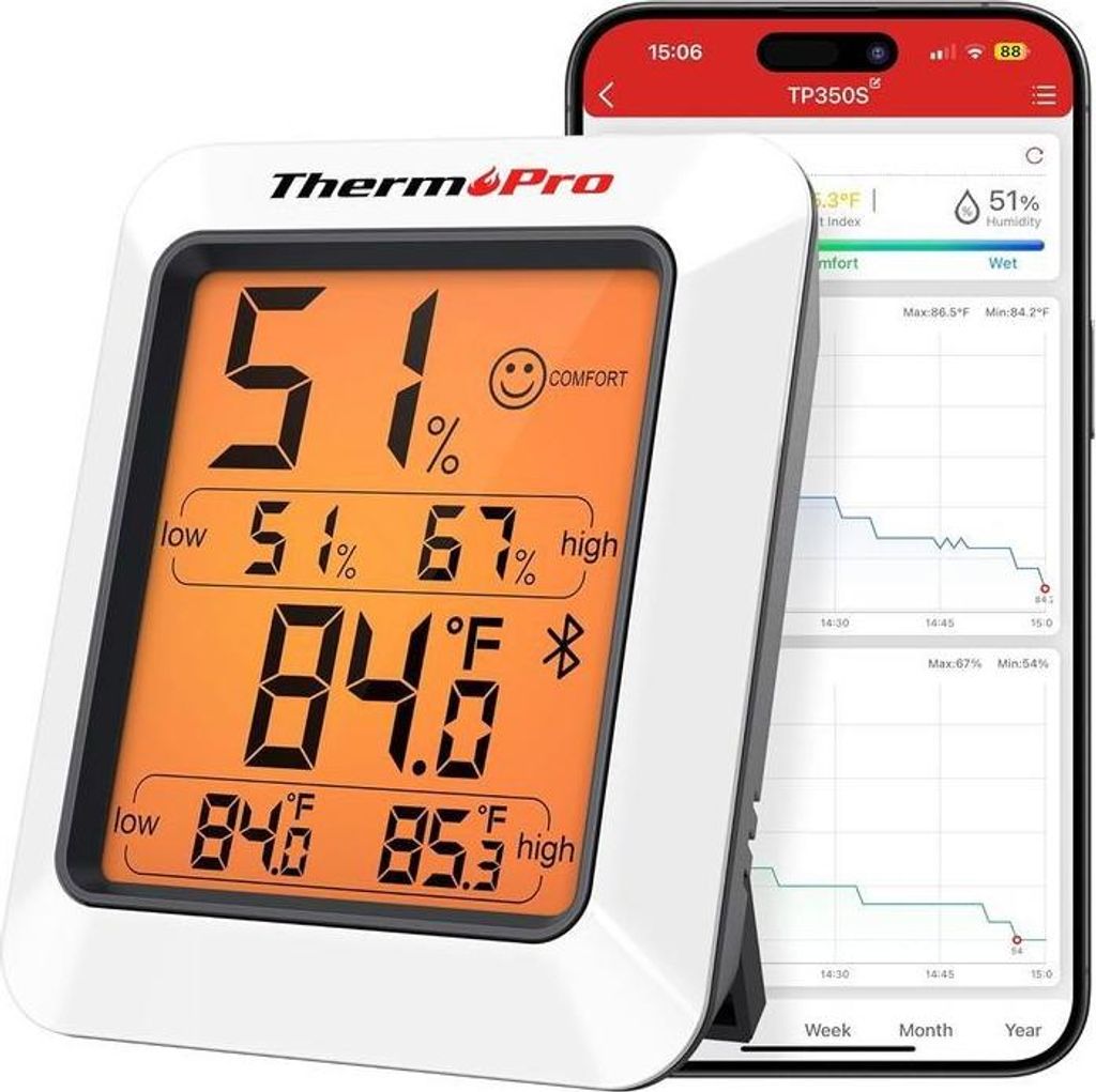 THERMOPRO Wetterstation TP-350