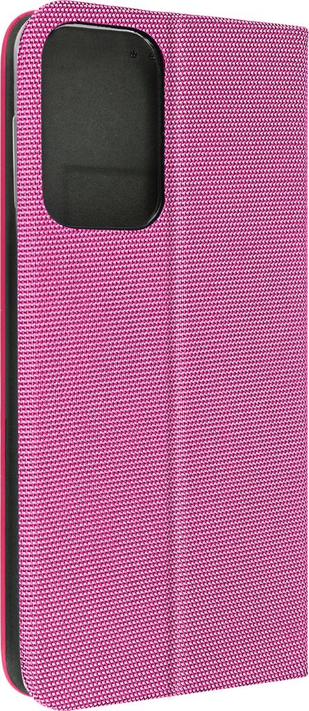 Soft Touch Stoffhülle mit Standfunktion für Samsung M23 5G / A23 5G – Rosa