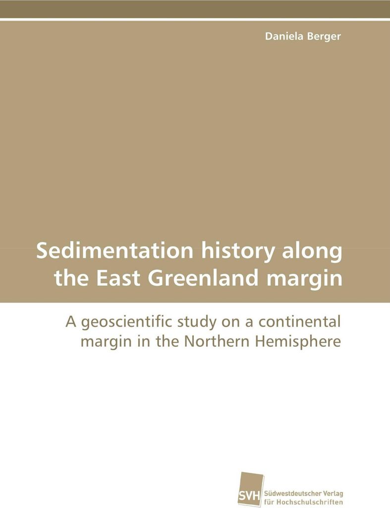 Sedimentation history along the East Greenland margin