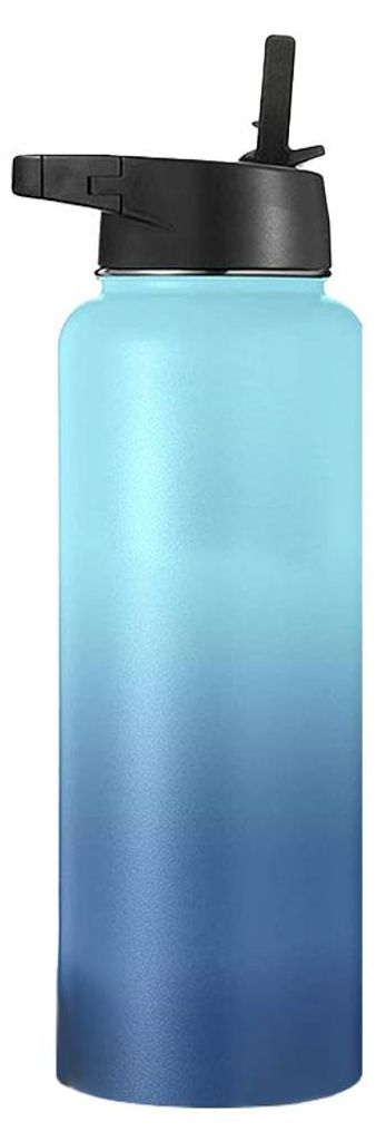 Sport-Trinkflasche – Auslaufsicher, vakuumisoliert, doppelwandig, Thermobecher, Metall-Trinkflasche