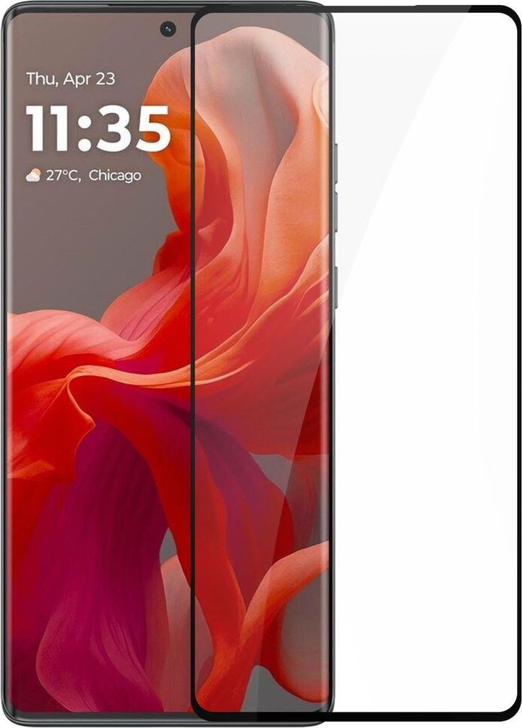 Cadorabo Panzer Schutz Glas für Motorola Moto G85 Schutzfolie in Ultra-Klar Hüllen freundlich - Gehärtetes (Tempered) Glas Dipslayschutz Folie i...