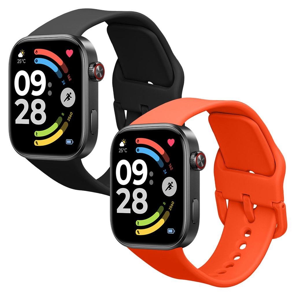 kwmobile 2x Uhrenarmband für Xiaomi Redmi Watch 6 / Redmi Produktbild 